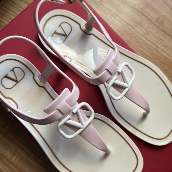 VALENTINO PINK JELLY SANDALS STRAP 36 - Picture 14 of 14